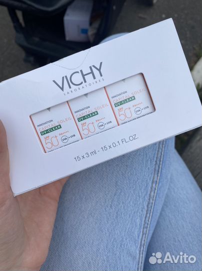 Солнцезащитный крем spf 50 vichy