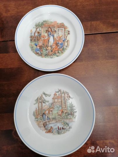 Тарелочки детские Белоснежка и семь гномов