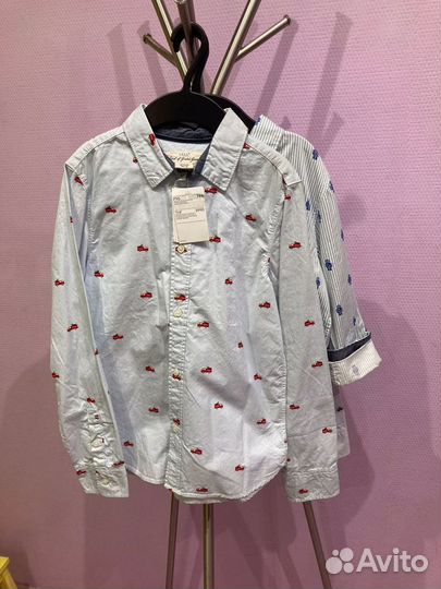 Новая рубашка H&M 140 см