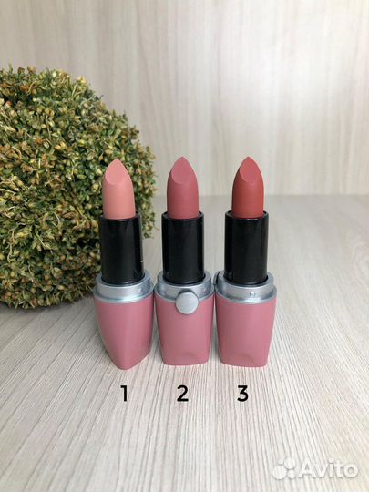 Матовые помады Fit Colors