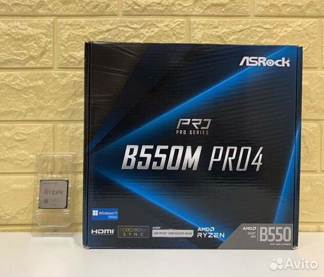 Ryzen 5 5600 + AsRock B550M PRO 4