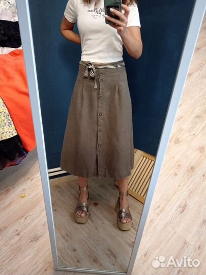 Юбка льняная Elis 42р