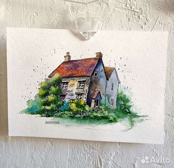 Акварельные рисунки