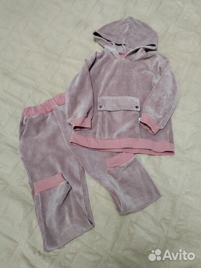 Пакетом одежда на девочку р. 104-110