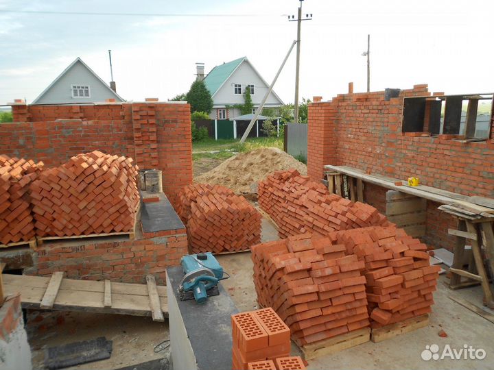 Кирпич рабочий. Доставка