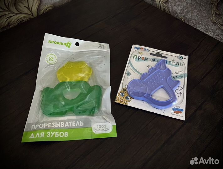 Прорезыватель для зубов, игрушки-погремушки