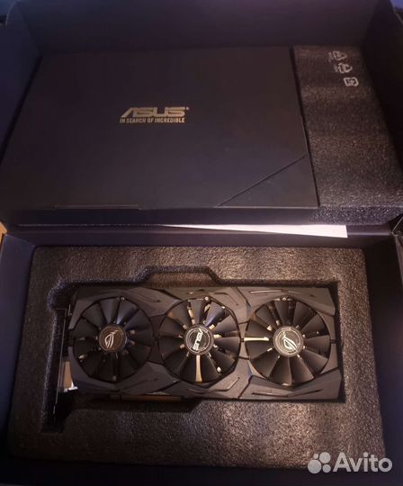 Видеокарта asus Strix Geforce gtx 1070 8gb