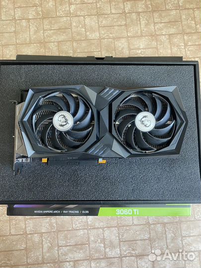 Видеокарта msi 3060ti gaming x