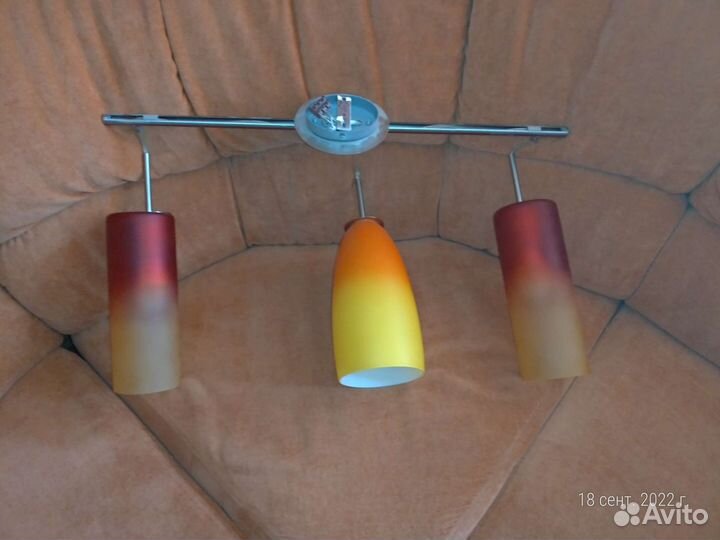 Люстра потолочная бу