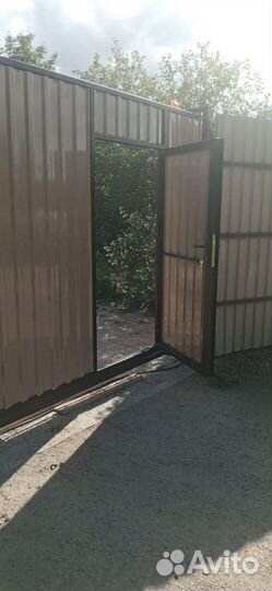 Откатные ворота с установкой