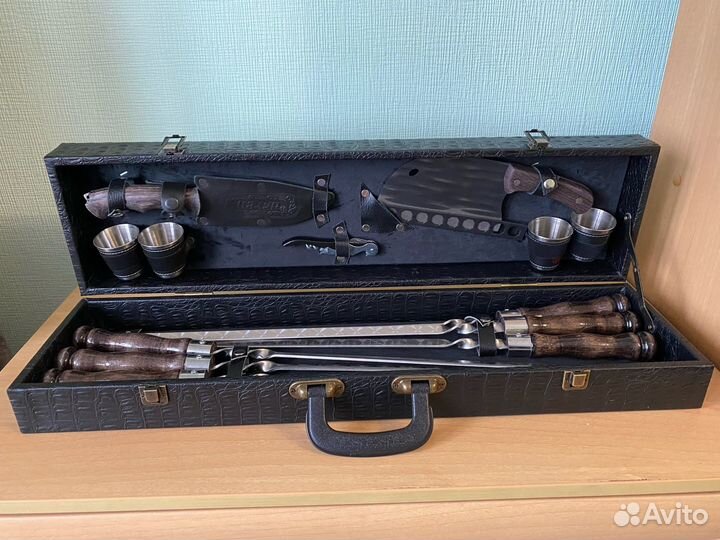 Набор шампуров в чехле