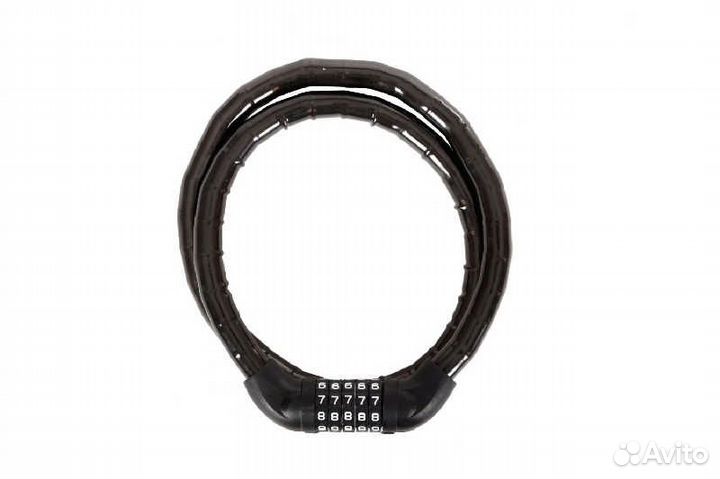 Замок противоугонный STG TYT923 кодовый, 18х1200 мм