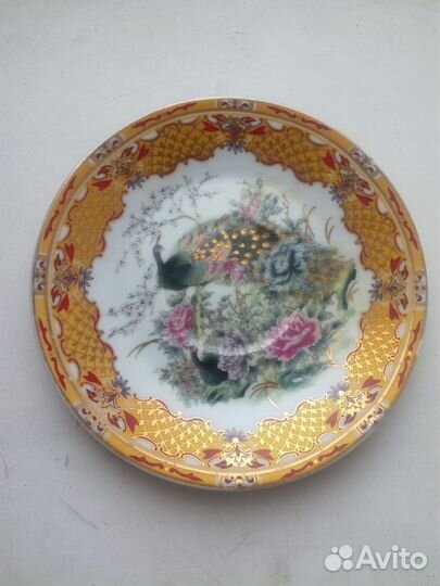 Блюдце с фазанами