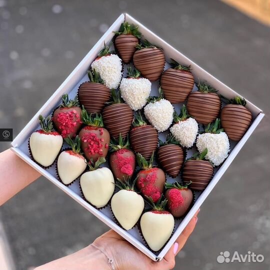 Клубника в бельгийском шоколаде