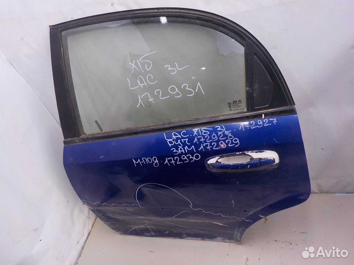 Стеклоподъемник chevrolet lacetti хб задний левый