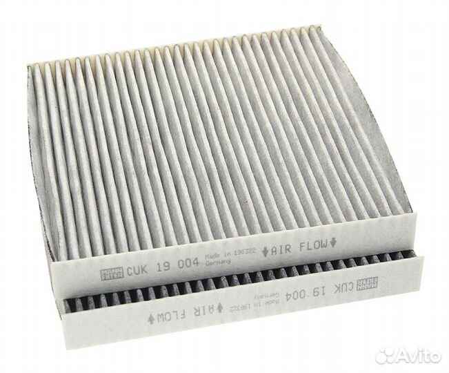 Фильтр воздушный салона BMW X3 (F25) угольный mann