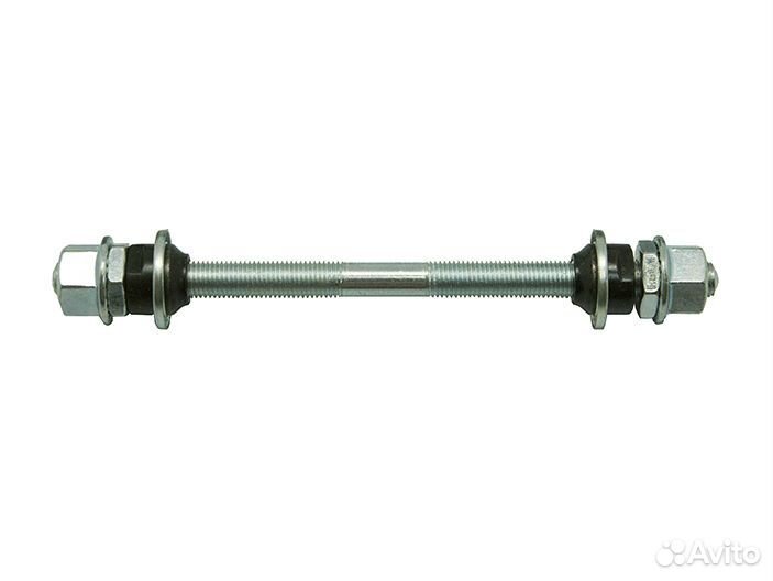 Ось передней втулки под гайки L140мм