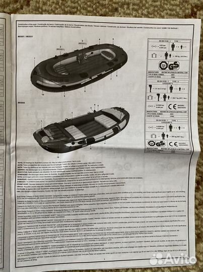 Надувная лодка новая
