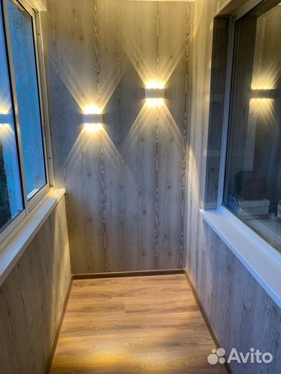 Остекление балконов и лоджий / Отделка