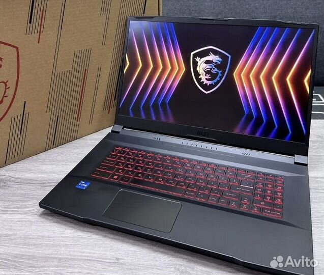 Игровой ноутбук msi 17.3 rtx 3060/144Hz/1 тб