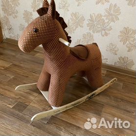Деревянная лошадка качалка рисунок