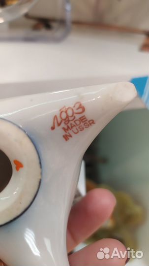 Фарфоровая статуэтка, Солонка 