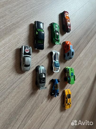 Машинки хот вилс Hot wheels 10 шт