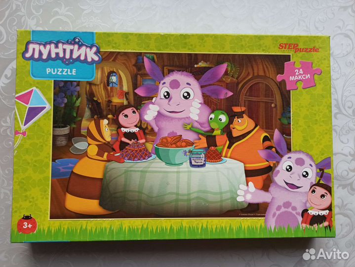 Maxi макси пазлы для малышей 20 и 24 детали