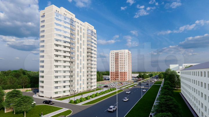 1-к. квартира, 37,8 м², 13/16 эт.