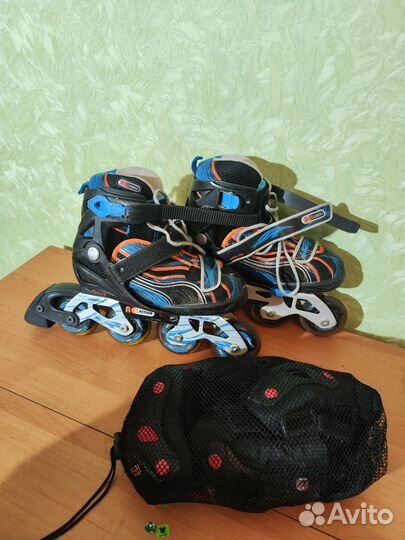 Ролики детские раздвижные 31-36