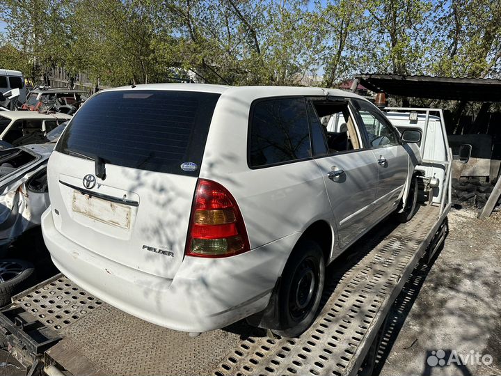Toyota corolla fielder 121 разбор по запчастям
