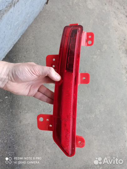 Фонарь птф задний правый geely monjaro