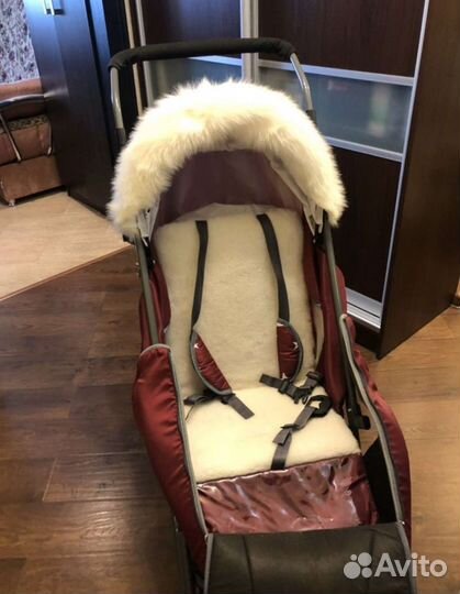 Санки-коляска pikate
