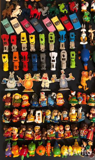 Серии коллекции киндер сюрприз 90-е ландрин чупа