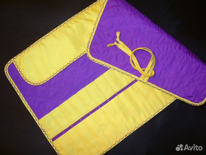 Пенал - органайзер для кистей, карандашей, крючков