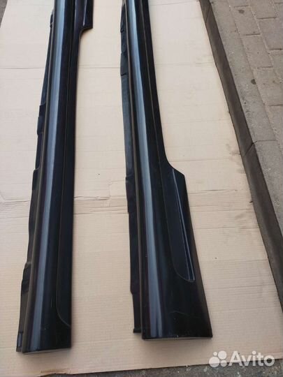 Накладки на пороги ford focus 2 купе