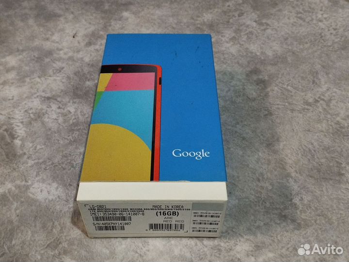 LG Nexus 5 D821, 2/16 ГБ