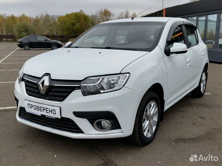 Renault Sandero 1.6 AT, 2018, 63 000 км