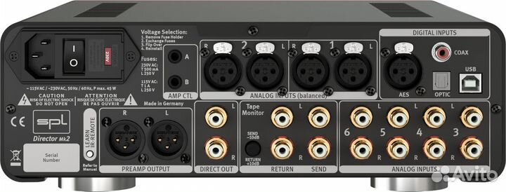 Предварительный усилитель SPL Director Mk2 black