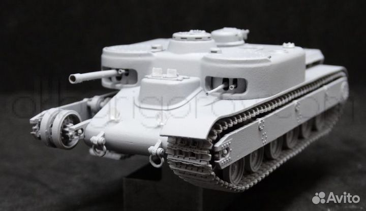 Сборная модель танка A.T.10 1/72 (OKB Grigorov)