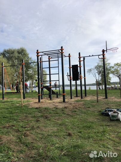 Уличные тренажеры (Воркаут) турники, брусья