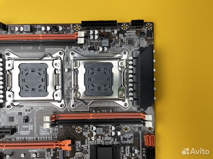 Комплект X79 Atermiter dual + 2шт E5 2680V2 + 32GB