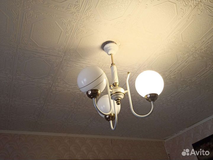 Люстра потолочная бу