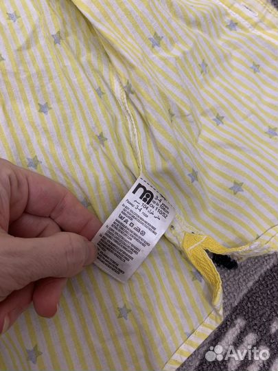 Рубашка и футболка mothercare 104