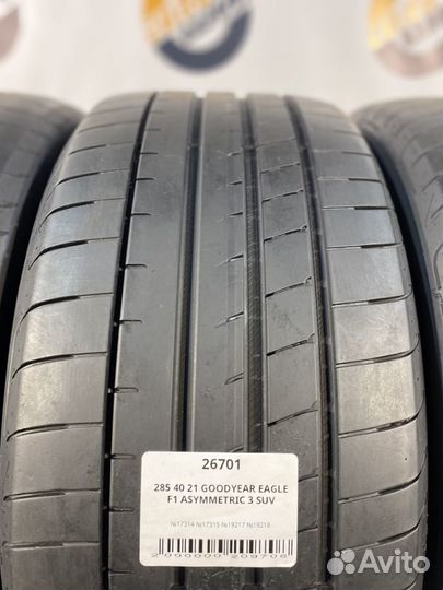 Goodyear Eagle F1 Asymmetric 3 SUV 285/40 R21 109W