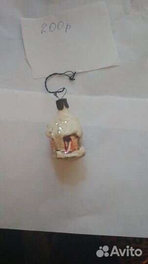 Ёлочные игрушки СССР