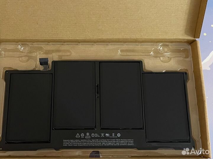 Аккумуляторная батарея macbook air A1496