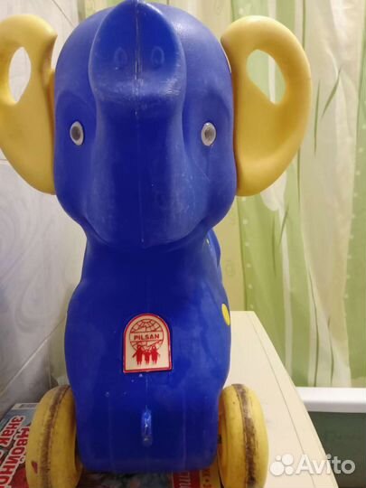 Слон каталка беговел