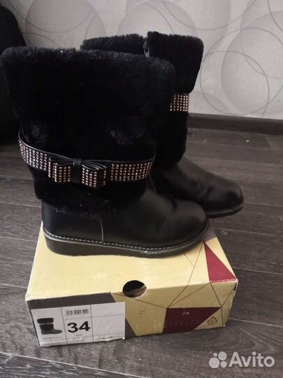 Зимние сапоги для девочки