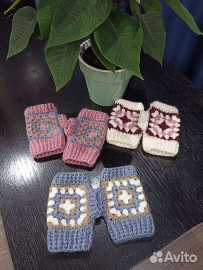 Митенки, перчатки, варежки